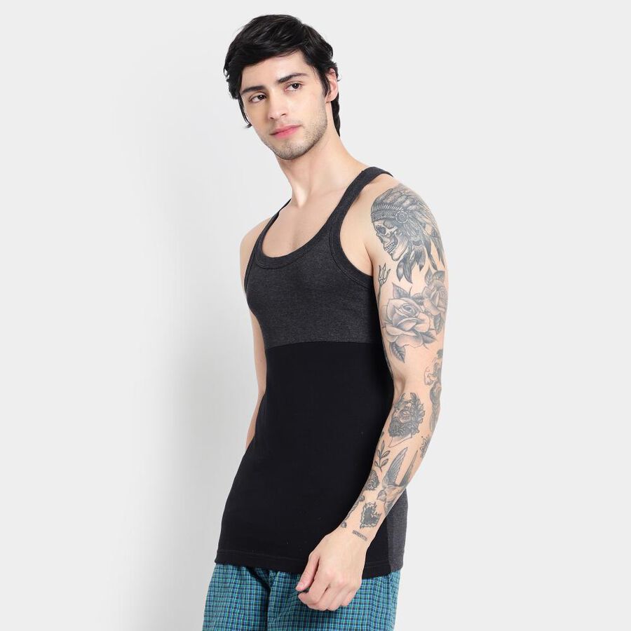 Men's T-Shirt, Charcoal, large